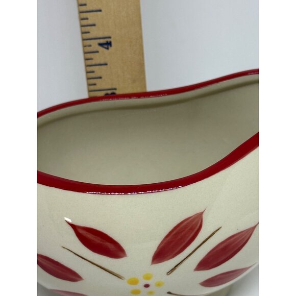 Temp-tations Old World Gravy Boat by Tara Floral 14oz 7.5" Ceramic Serving Dish - Picture 5 of 7